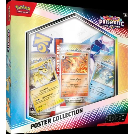 Pokemon TCG: Prismatic Evolutions - Poster Collection [Naklejka Rebel]
